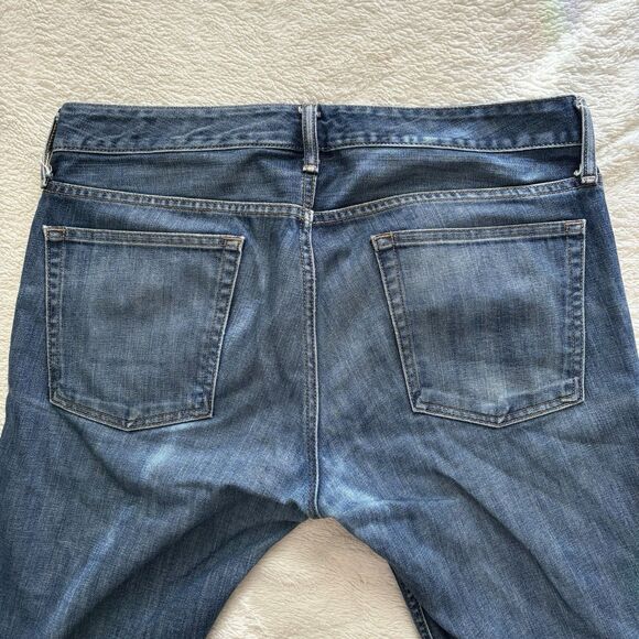 Bonobos Jeans Mens 33/34 Slim Straight Fit Stretch Denim Pants Blue Wash Modern - Picture 8 of 11